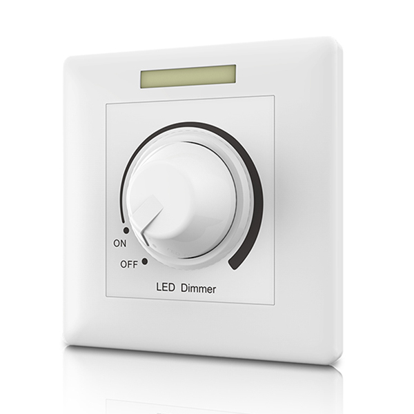 DC12-48V Knob Panel Constant Current Dimmer KC For Single Color LED Strip Light DC12-48V Knob Panel Constant Current Dimmer KC For Single Color LED Strip Light